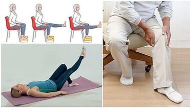 Terapeutická gymnastika s artrózou kolenního kloubu